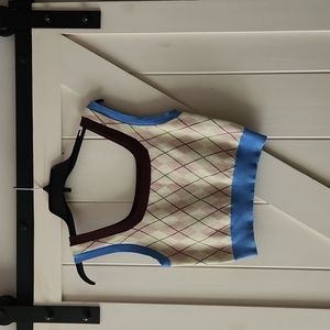 Cider Argyle Sweater Vest